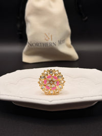 Rose Petal Cocktail Ring