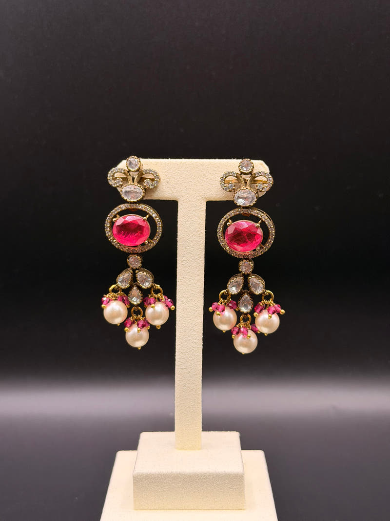 Pink Blossom Pearl Necklace - Image 3