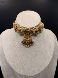 Temple Moti Choker Set