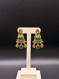 Emerald Pearl Polki Set