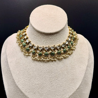 Meenakari Moti Cluster Set