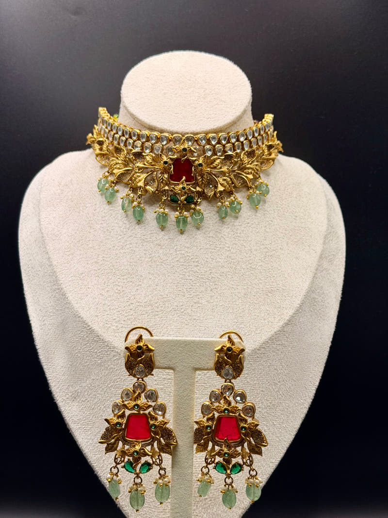 Patta Polki Heritage Set - Image 2