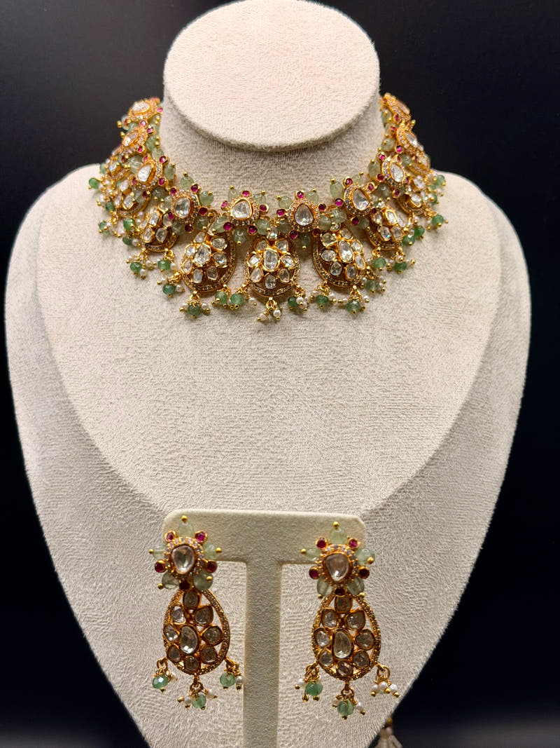 Zarnab Polki Choker Set - Image 2