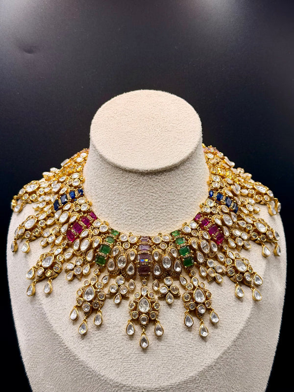 Navrang Polki Choker Set