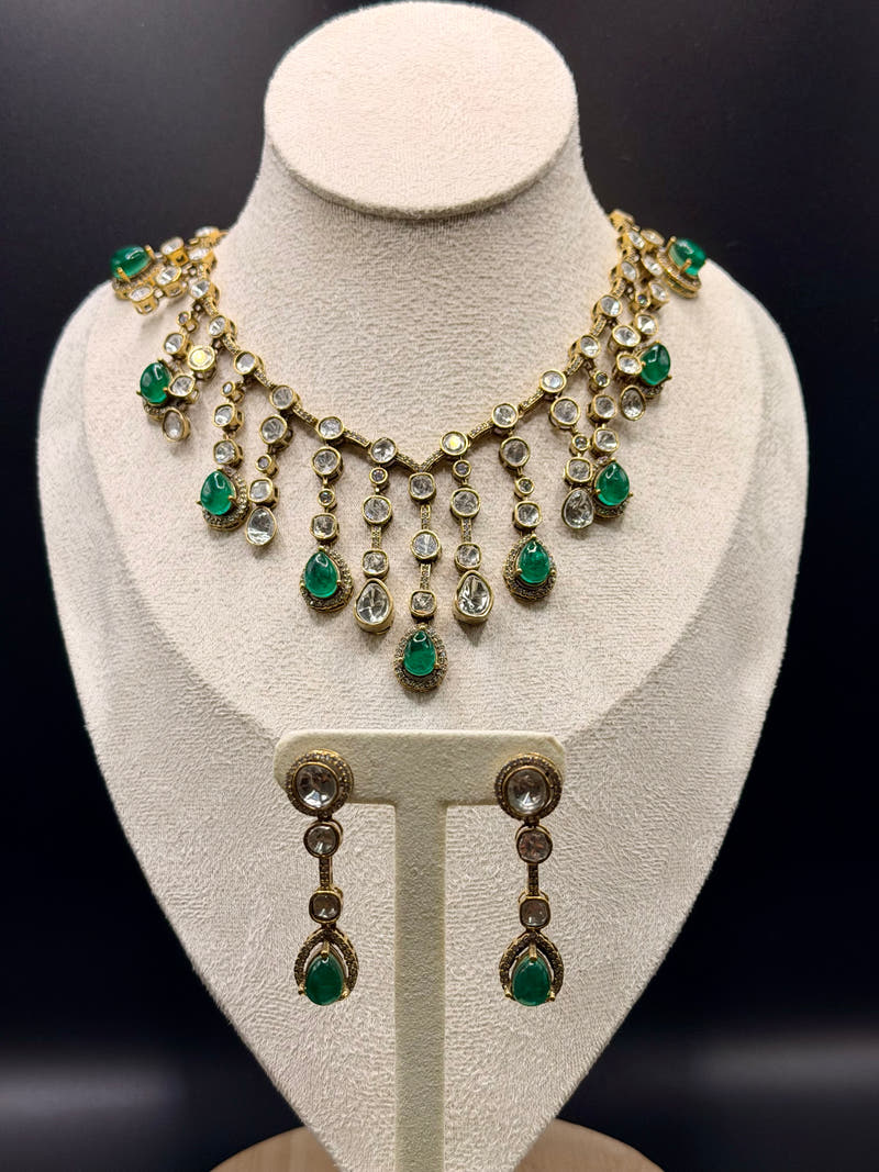 Green Tassel Necklace - Image 2