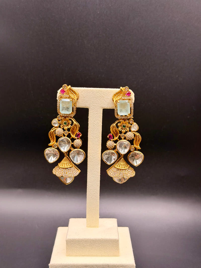 Roohani Polki Bridal Set - Image 3