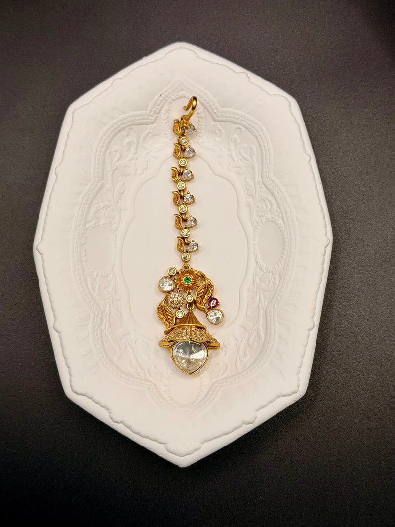 Roohani Polki Bridal Set - Image 4